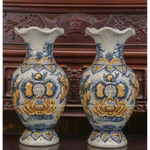 [HÀNG VIP] Lọ Hoa Men Rạn Lượn Chim Công Hoa Đào - Tài Lộc Phú Quý 26cm, 32cm- Men Rạn Gốm Sứ Bát Tràng Hàng Nhệ Nhân — ảnh 4