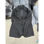 -Áo khoác blazer dáng rộng basic – màu xám / đen (Size S – XL)