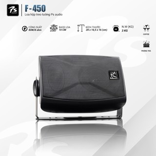 Loa Treo Tường Control PS F-450 Công Xuất 80W Treo Tường, Dùng Trong Phòng Nghe Nhạc, Phòng Trà, Quán Cafe, Hát Karaoke