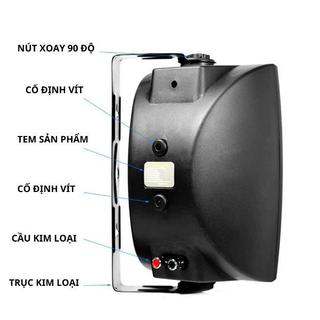 Loa Treo Tường Control PS F-450 Công Xuất 80W Treo Tường, Dùng Trong Phòng Nghe Nhạc, Phòng Trà, Quán Cafe, Hát Karaoke