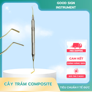 Cây trám Composite 2 đầu dẹp vàng, Dụng cụ chỉnh nha cao cấp
