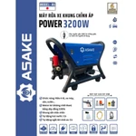Máy Rửa Xe Gia Đình ASAKE Dây Cao Áp Dài 15m, Có Núm Vặn Điều Chỉnh Áp, Siêu Khỏe - Bảo Hành Chính Hãng 6Tháng — ảnh 1