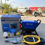 Máy Rửa Xe Gia Đình ASAKE Dây Cao Áp Dài 15m, Có Núm Vặn Điều Chỉnh Áp, Siêu Khỏe - Bảo Hành Chính Hãng 6Tháng — ảnh 6