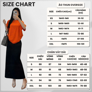 Chân Váy Đuôi Cá Midi Dáng Dài CHEPOL Chất Umi Hàn Cao Cấp Cạp Chun, Co Giãn, Chân Váy Suông Dài Cạp Phẳng có Bigsize
