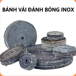 Bánh vải đánh bóng,bánh vải jean đánh bóng,bánh vải đánh bóng inox,bánh vải đánh bóng kim loại,bánh vải mài bóng,bánh