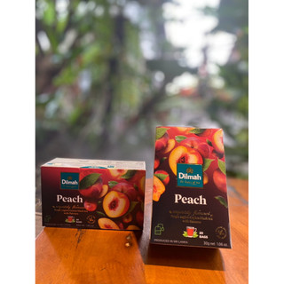 Trà đen vị Đào hiệu Dilmah 30gr New