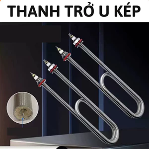 Thanh trở u kép,thanh nhiệt chữ u,điện trở u kép,thanh nhiệt,còng nhiệt,sợi đốt chữ u,điện trở nồi phở,thanh đốt đun nướ