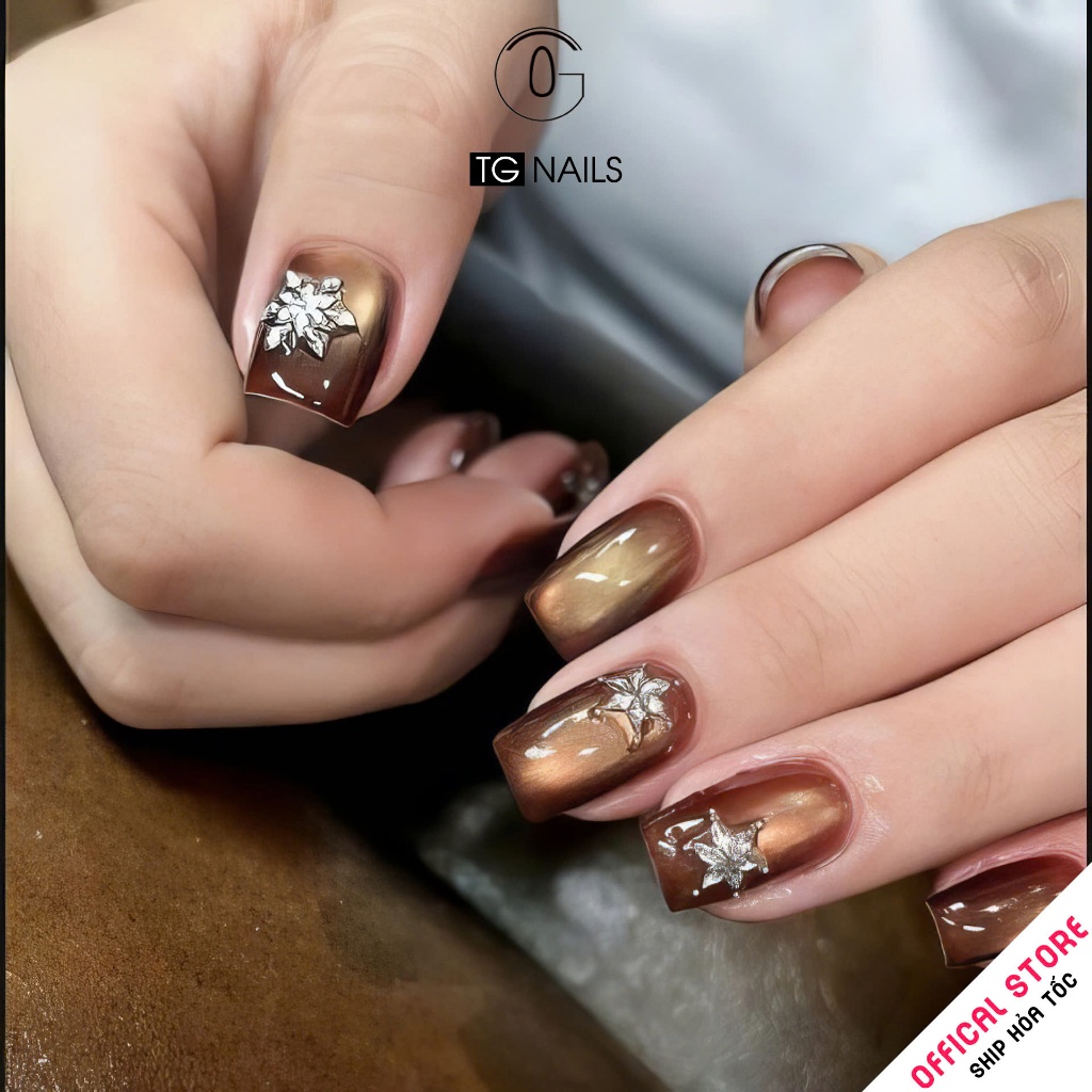 Set sơn gel 4 màu nâu TG ấm áp, ngọt ngào