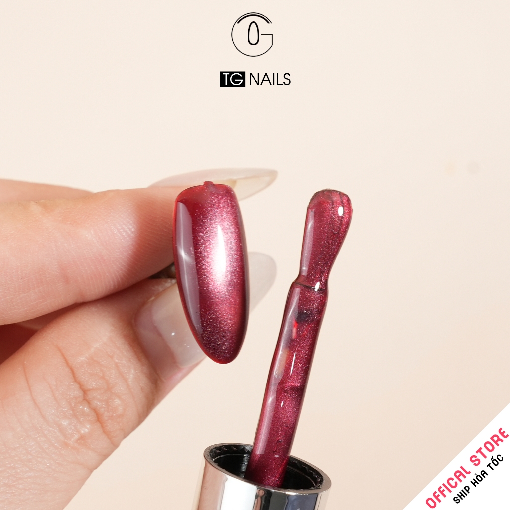 Set sơn gel 4 màu đỏ TG sang trọng - quý phái