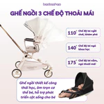 [HỎA TỐC] Xe Đẩy Gấp Gọn Baobaohao V16-C Cao Cấp Cho Bé, Xe Đẩy 2 Chiều Thông Minh, Bánh Xe Giảm Xóc Êm Ái — ảnh 3