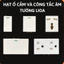 Hạt ổ cắm và công tắc âm tường Lioa,công tắc đơn,công tắc đôi,công tắc 1 chiều,công tắc hai chiều,công tắc ổ cắm,ổ cắm