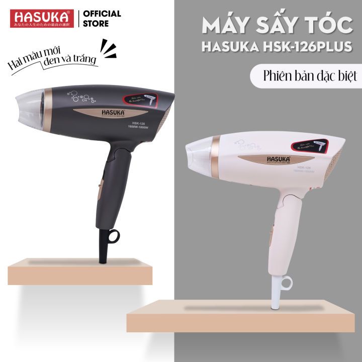 Máy sấy tóc Hasuka 1800W HSK-126, máy sấy tóc CHÍNH HÃNG
