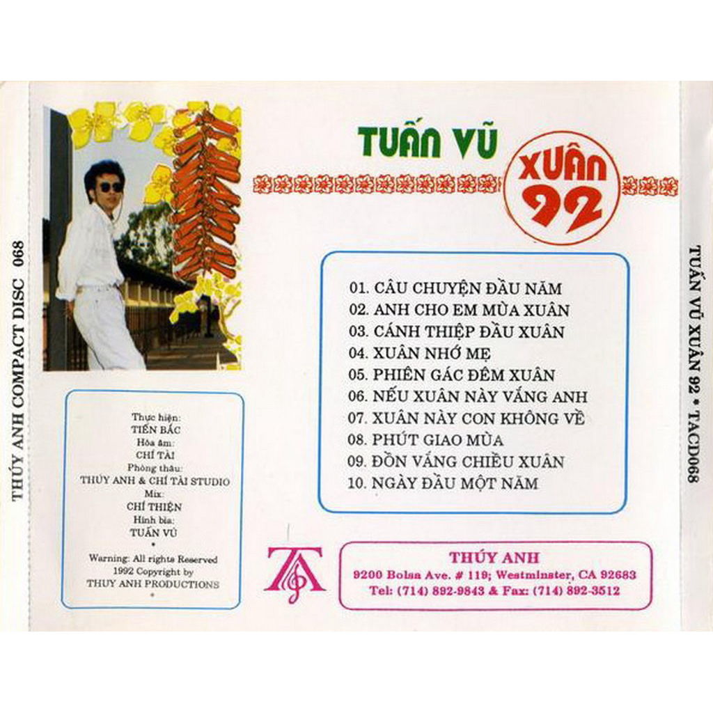 Băng Cassette Xuân - Tuấn Vũ