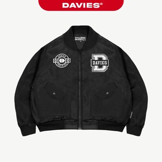 Áo khoác bomber from rộng DAVIES nữ nam dù hai lớp local brand Tactical Jacket | D27-AK1