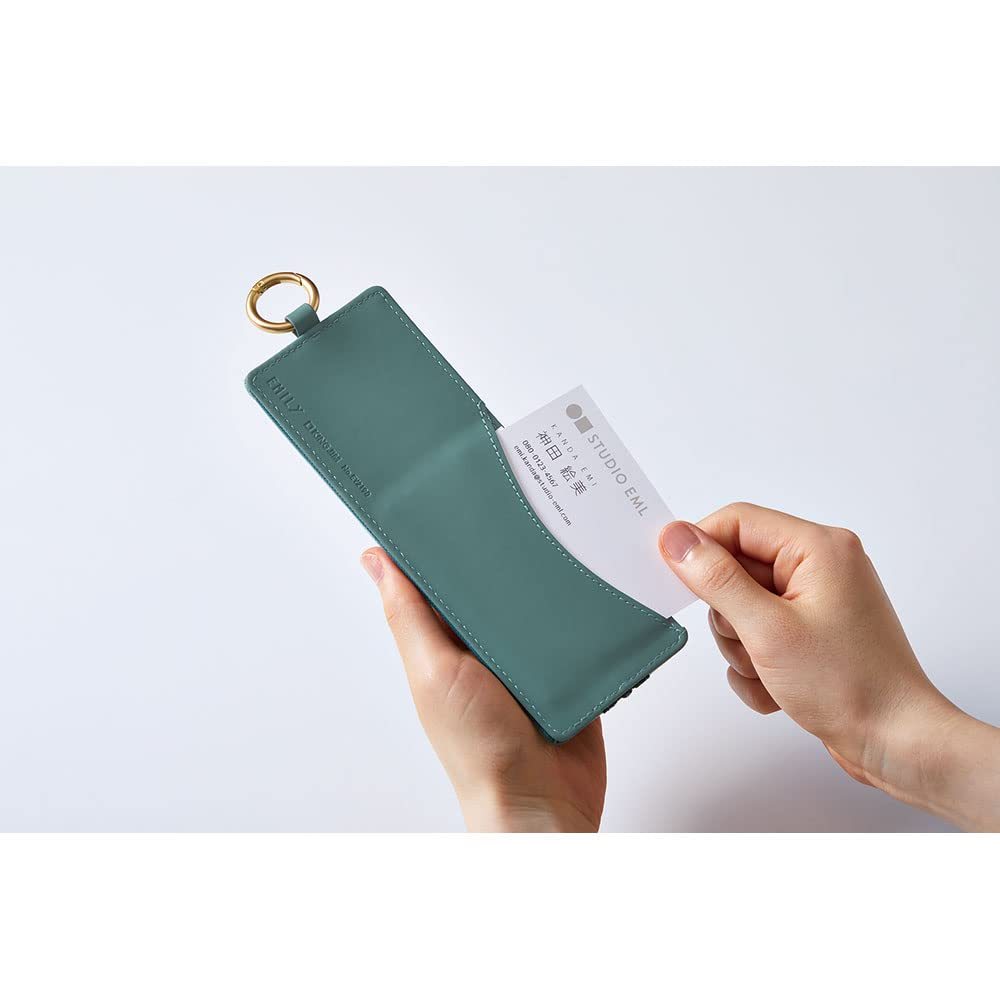 King Jim EMILy Flat Pen Case/Túi Đựng Bút Lưới/Mỏng/Hộp Bút Nhật Bản/Có Móc Treo/EY2190