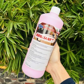 Dung Dịch Dưỡng Và Làm Bóng Nhựa - Dưỡng Nội Thất Ô tô Ekokemika BRILLIANT Tặng kèm5 gói viên sủi lau kính