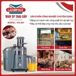 Tặng bộ lưới ép + Máy ép nhanh cho quán Ladomax HA-967 công suất 1180W - làm sạch tự động  Motor đồng ép kiệt bã — ảnh 8
