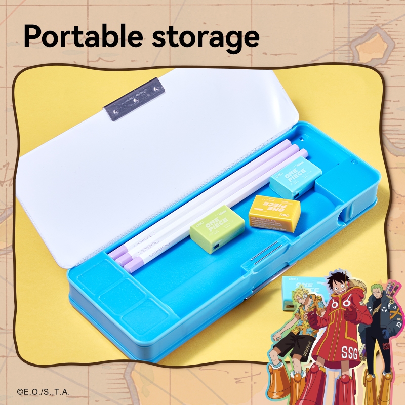 Gôm Tẩy One Piece Chì 4B Deli Deli - Tẩy Sạch, Ít Vụn - Sử Dụng Trong Học Tập Mỹ Thuật - Học Sinh, Trẻ nhỏ
