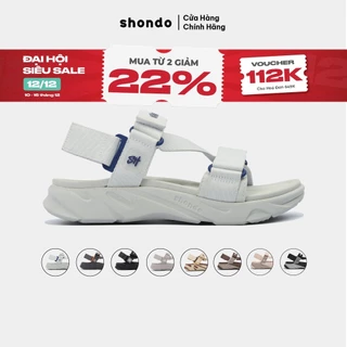 Giày Sandal Nam Nữ F8M Thoải Mái, Nhẹ Êm Ver 2 Shondo Nhiều Màu