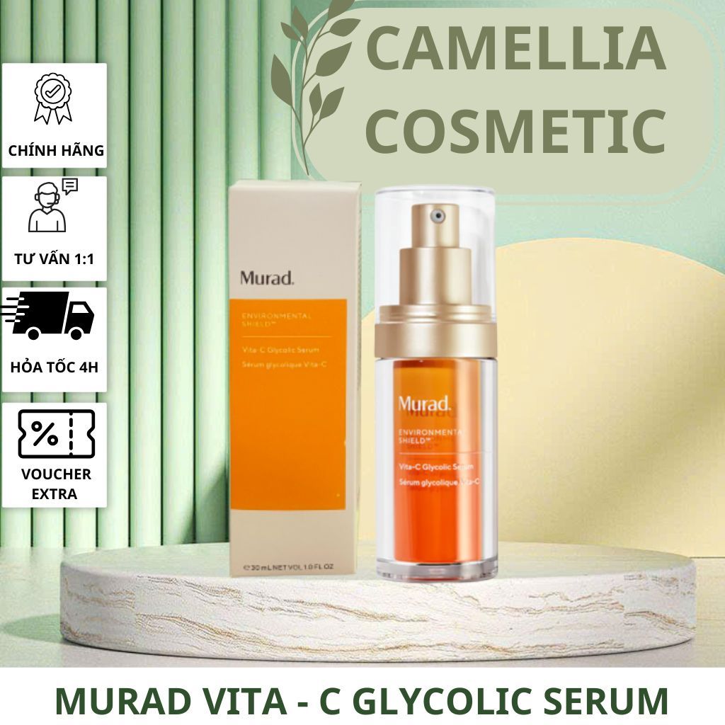 Tinh Chất Dưỡng Sáng Da Murad VITA-C GLYCOLIC Serum 30ml