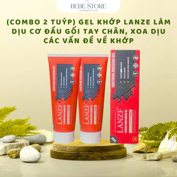 (2 hộp)Kem Xoa Bóp massage Giảm Đau Xương Khớp LANZF CHONDROITIN – Gel SOUTH MOON LANZF Phục Hồi Đau Xương Khớp