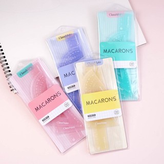 Bộ Thước Eke 4 Món Dùng Học Toán CLASSMATE In Nhiều Hình Chất Liệu Nhựa An Toàn Cho Học Sinh CL-RS113/114/115