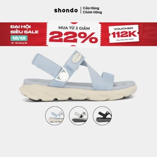 Giày Sandal Nam Nữ F6S Thoải Mái, Nhẹ Êm Xoay Shondo Nhiều Màu