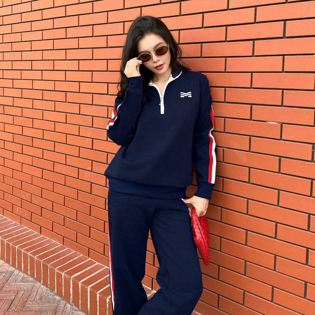 Set Thể Thao Xanh Hot Trend Local Brand Chất 100% Cotton Mềm Mịn Thoáng Mát.