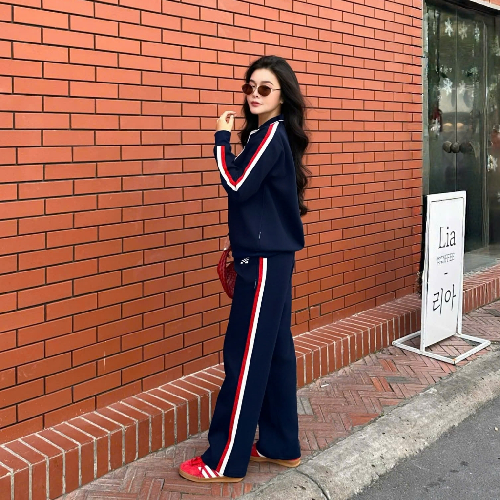 Set Thể Thao Xanh Hot Trend Local Brand Chất 100% Cotton Mềm Mịn Thoáng Mát.