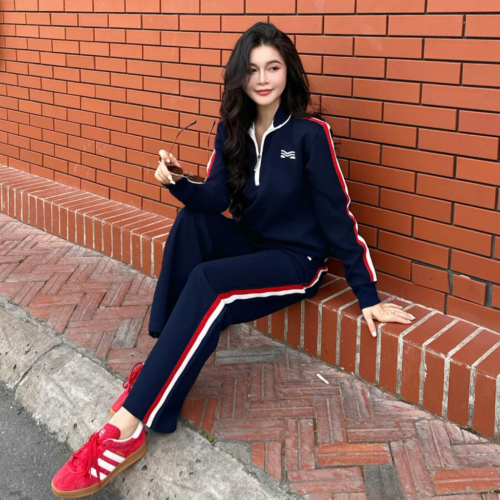Set Thể Thao Xanh Hot Trend Local Brand Chất 100% Cotton Mềm Mịn Thoáng Mát.