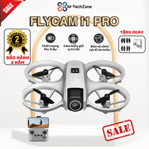 Flycam Mini i1 Max, Flycam điều khiển từ xa cảm biến va chạm, Plycam camera HD 4K, drone i1 giá rẻ