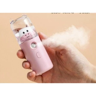 Máy phun sương tạo ẩm nano mini hình con bò sữa