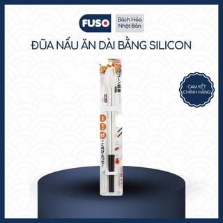 Đũa Nấu Ăn Dài Bằng Silicon 30cm - Chất Liệu Silicon, Kích Thước 30cm, Hai Đầu Muỗng và Nĩa Nhỏ Tiện Lợi