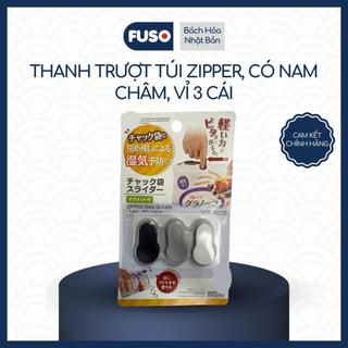 Thanh Trượt Túi Zipper, Có Nam Châm, Vỉ 3 Cái Giúp Ngăn Hơi Ẩm Vào Bao Thực Phẩm