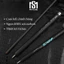 Cơ Bida Phá Nhảy 3 Khúc Khỉ vàng- Phá Nhảy CP 01 - Cơ Phá nhảy Carbon 100% Litter Monster MR SUNG
