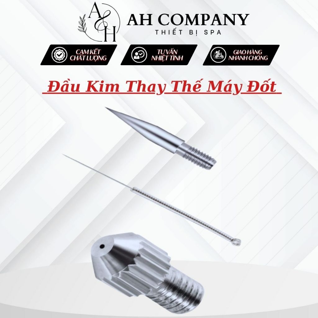 Kim Đầu To, Kim Dùng Thay Thế Cho Máy Đốt Nốt Ruồi, Phụ Kiện Máy 5in1 Thay Đổi Tiện Lợi