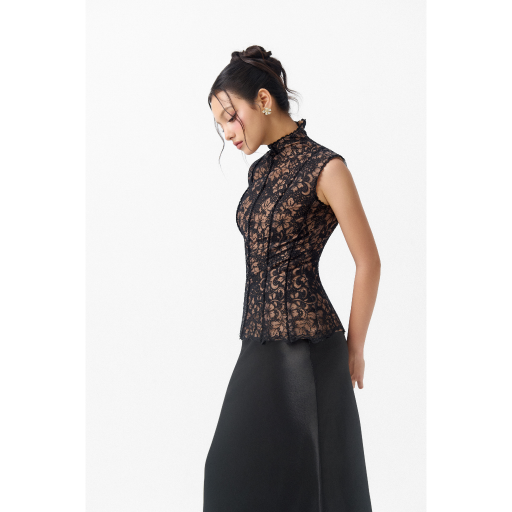 Chân Váy Lụa SORA SKIRT Dáng Dài Thiết Kế Đuôi Cá Cao Cấp – Form Xòe Nhẹ, Thời Trang Dự Tiệc