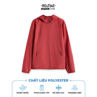 Áo Khoác Có Nón Dây Kéo Form Regular - Routine 10F25WJA003