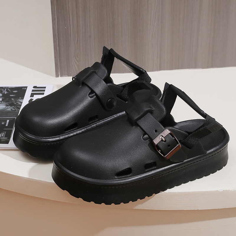 Dép Sục EVA 2 Kiểu Nam Nữ – ( Quai Sau Tháo Rời ), Đế Dày 4cm, Siêu Nhẹ, Đi Êm, Chống Trượt – QCCC