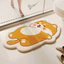 Thảm Lau Chân Hình Động Vật Dễ Thương Lông Cừu Cashmere Cho Phòng Tắm Phòng Khách Siêu Thấm Hút Chống Trượt