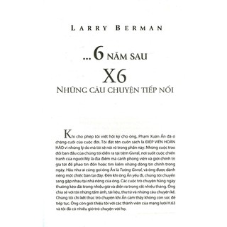 Sách Điệp Viên Hoàn Hảo X6 - Phạm Xuân Ẩn (Trọn bộ)