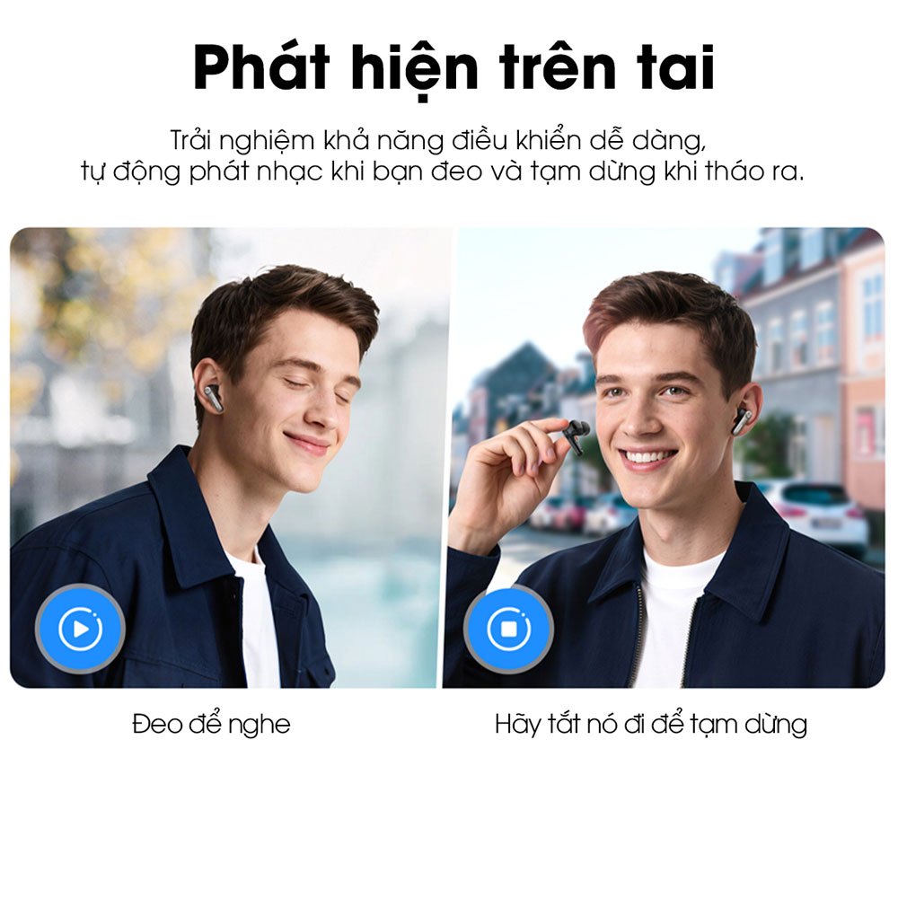 Tai nghe Bluetooth Earfun Air Pro 4+ chống ồn ANC 50dB aptX Lossless LDAC có hỗ trợ dịch thuật AI | BigBuy360 - bigbuy360.vn