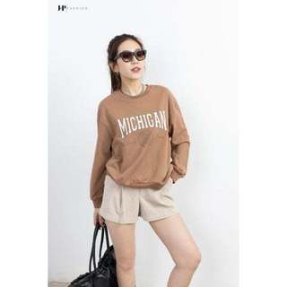 Quần Ngắn Nữ JP Fashion Nhung Tăm, Thiết Kế Xếp Ly Hack Vòng Ba, Phong Cách Trendy Retro Hút Mắt 15009586