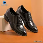 [BÁN CHẠY ] Giày siêu nhẹ GIẢ DÂY Tăng 5cm chiều cao SMARTMEN SD-03 Đen , Da bò cao cấp, BH 15 tháng — ảnh 8