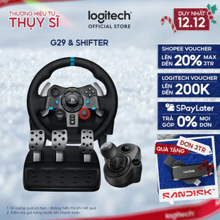 Combo Vô Lăng Logitech G29 Driving Force Và Cần số Logitech SHIFTER
