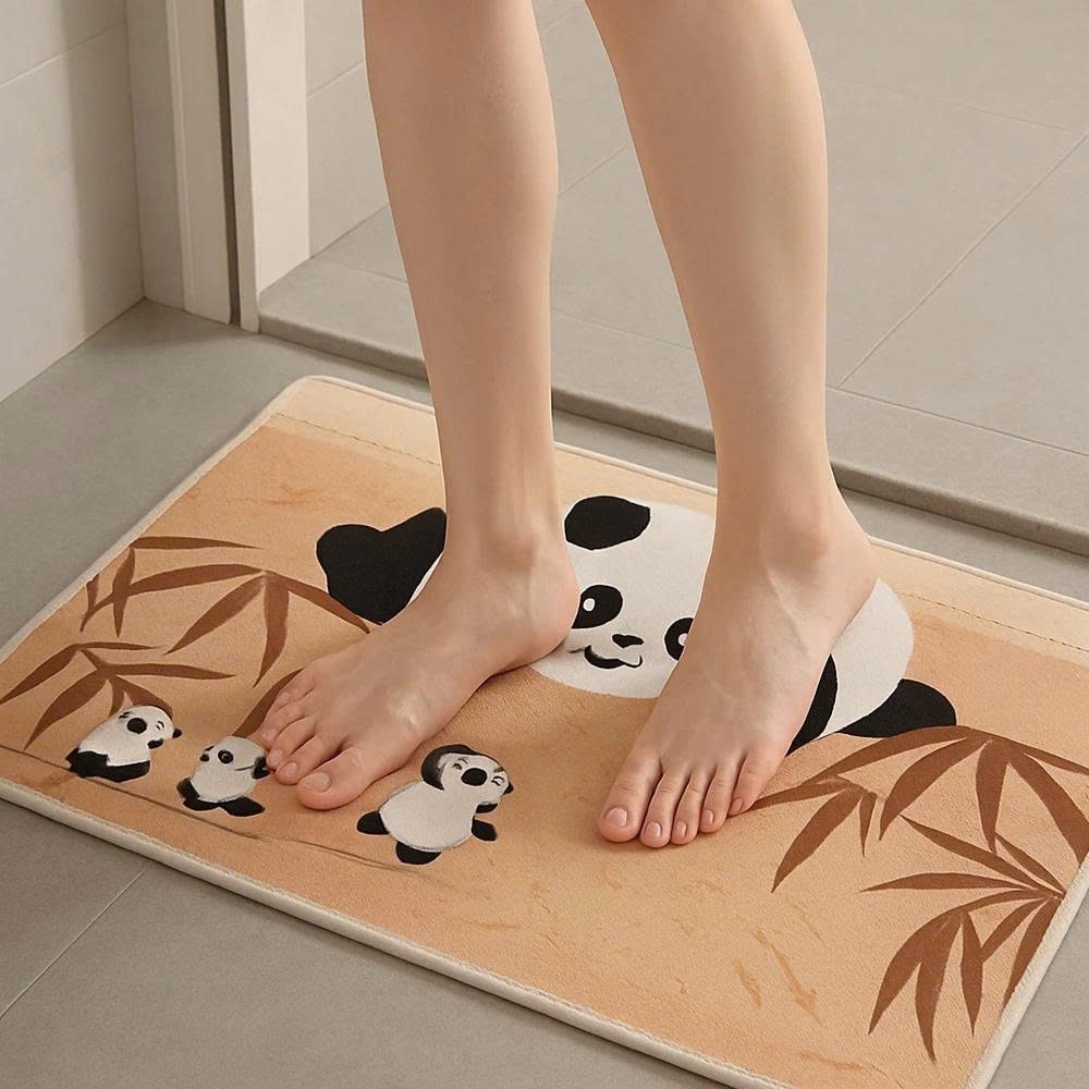 Thảm lau chân nhà tắm thấm hút nước tốt kích thước 40x60 cm - Thảm chùi chân phòng tắm kiểu dáng đẹp