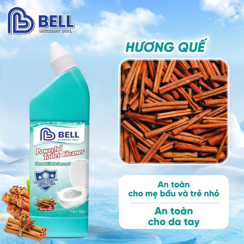 Sử dụng Chai Nước Tẩy Bồn Cầu Bbell trong đời sống