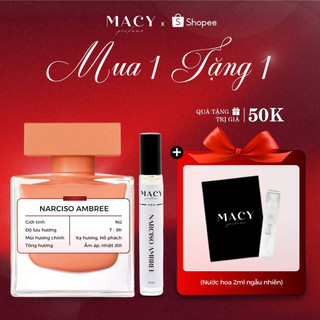 Nước hoa Nữ Narsico cam Ambree Hương Hoa Cỏ Gợi Cảm, Sang Trọng Lưu Hương Lâu