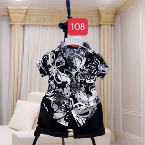 set sơmu hoạ tiết hoa lạ mắt cho bé 10kg-54kg TONIKIDS