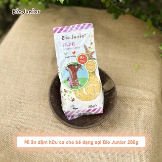 Mì Ăn Dặm Hữu Cơ Dạng Sợi Bio Junior 200g Cho Bé Từ 8 Tháng Tuổi Dễ Ăn Bổ Dưỡng– Natural Market